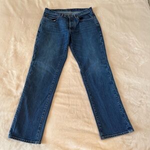 Proper Cloth Blue Straight Leg Jeans 34x31